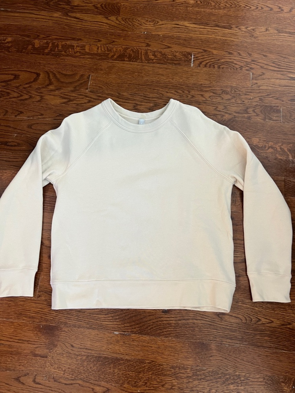Athleta Beige Pullover Sweatshirt